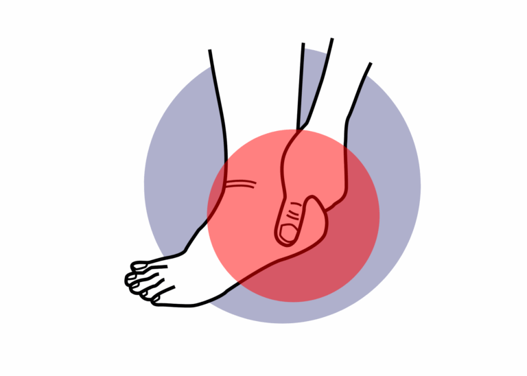 Comment soulager une douleur sur le dessus du pied